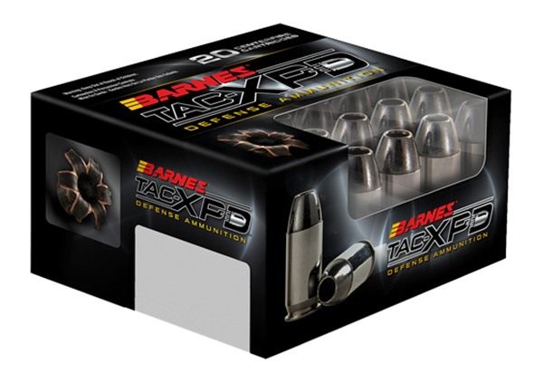 Barnes TAC-XPD Defense Handgun Ammunition .40 S W 140 gr 1120 fps 20/ct