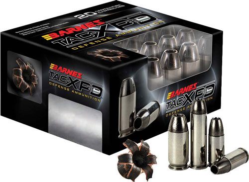 Barnes TAC-XPD Defense Handgun Ammunition .40 S W 140 gr 1120 fps 20/ct view 2