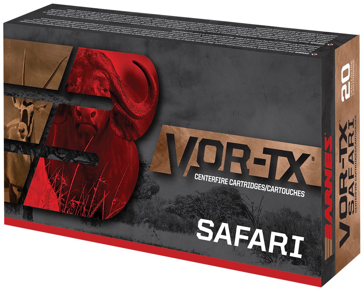 Barnes Bullets 22034 VOR-TX Safari 416 Rigby 400gr TSX Flat Base 20 Per Box