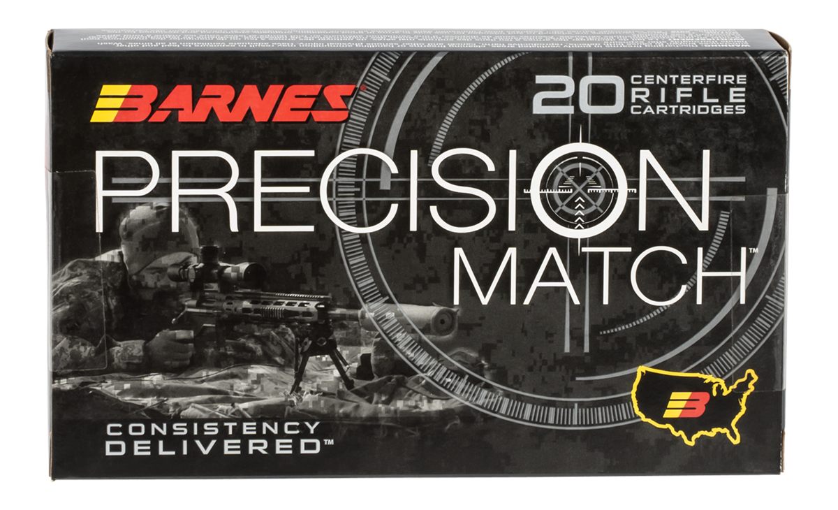 Barnes Bullets 30740 Precision Match 300 Win Mag 220gr Open Tip Boat Tail 2