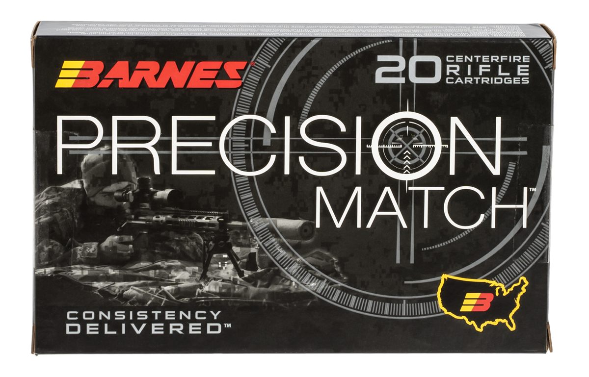 Barnes Bullets 30728 Precision Match 338 Lapua Mag 300gr Open Tip Boat Tail