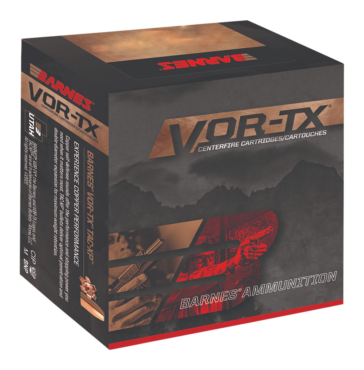 Barnes Bullets 21545 VOR-TX Handgun 44 Rem Mag 225gr 20 Per Box/10 Case