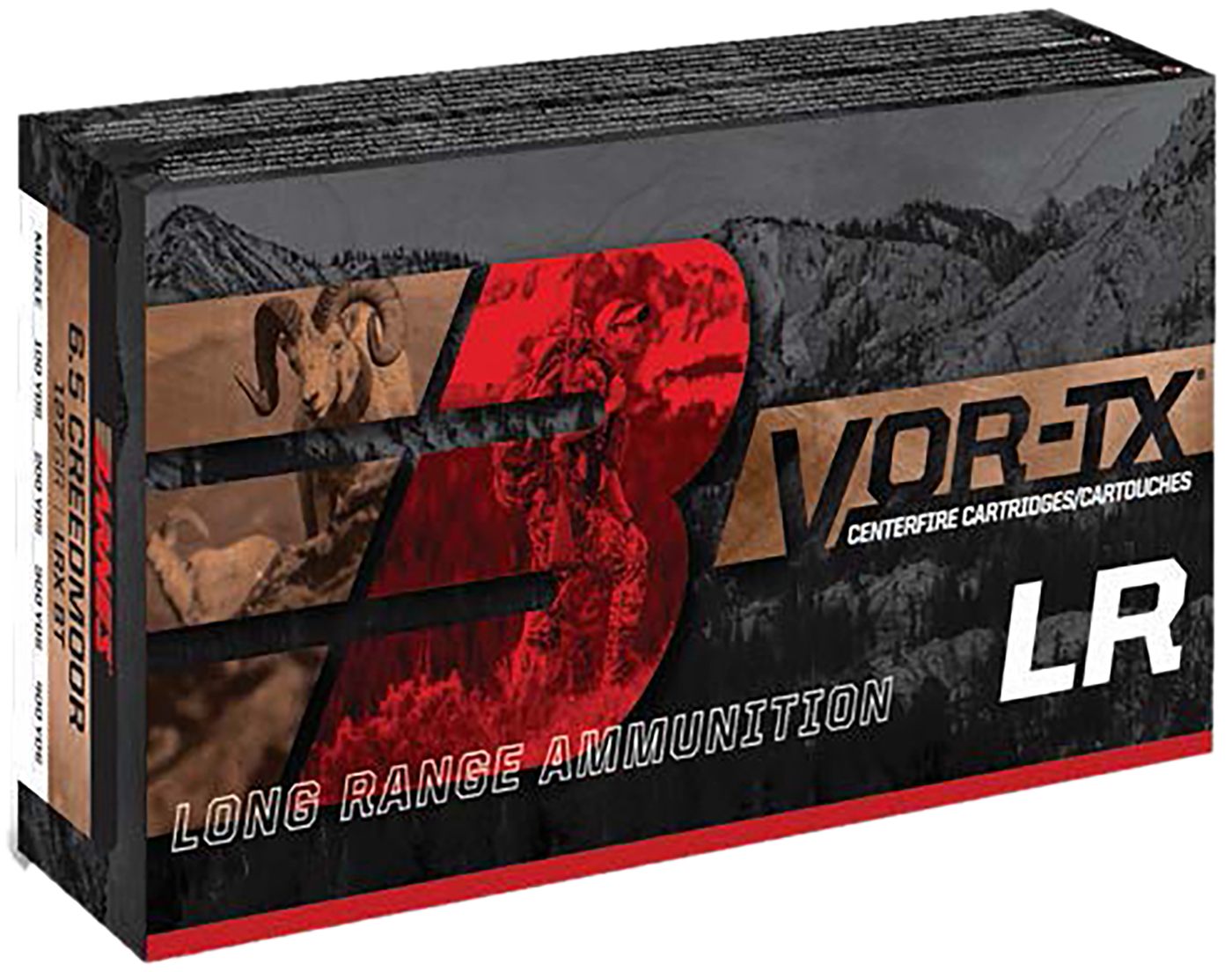 Barnes Bullets 32175 VOR-TX Long Range 300PRC 208gr LRX Boat Tail 20 Per Bo