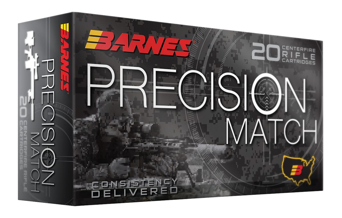 Barnes Bullets 32018 Precision Match 223 Rem 77gr Burner OTM BT 20 Per Box/