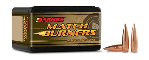Barnes Bullets Match Burners .22 cal .224in 52 gr FB 100/ct