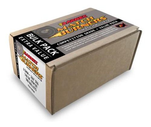 Barnes Bullets Match Burners Rifle 6mm .243in 105 gr BT 500/Box
