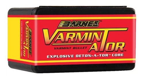 Barnes Bullet Varminator 6mm .243 72gr HP FB (100) Lead Core Explosive view 2