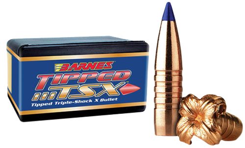 Barnes Bullets 30240 Tipped TSX 6.5 Creedmoor 100gr Boat Tail 50/Box