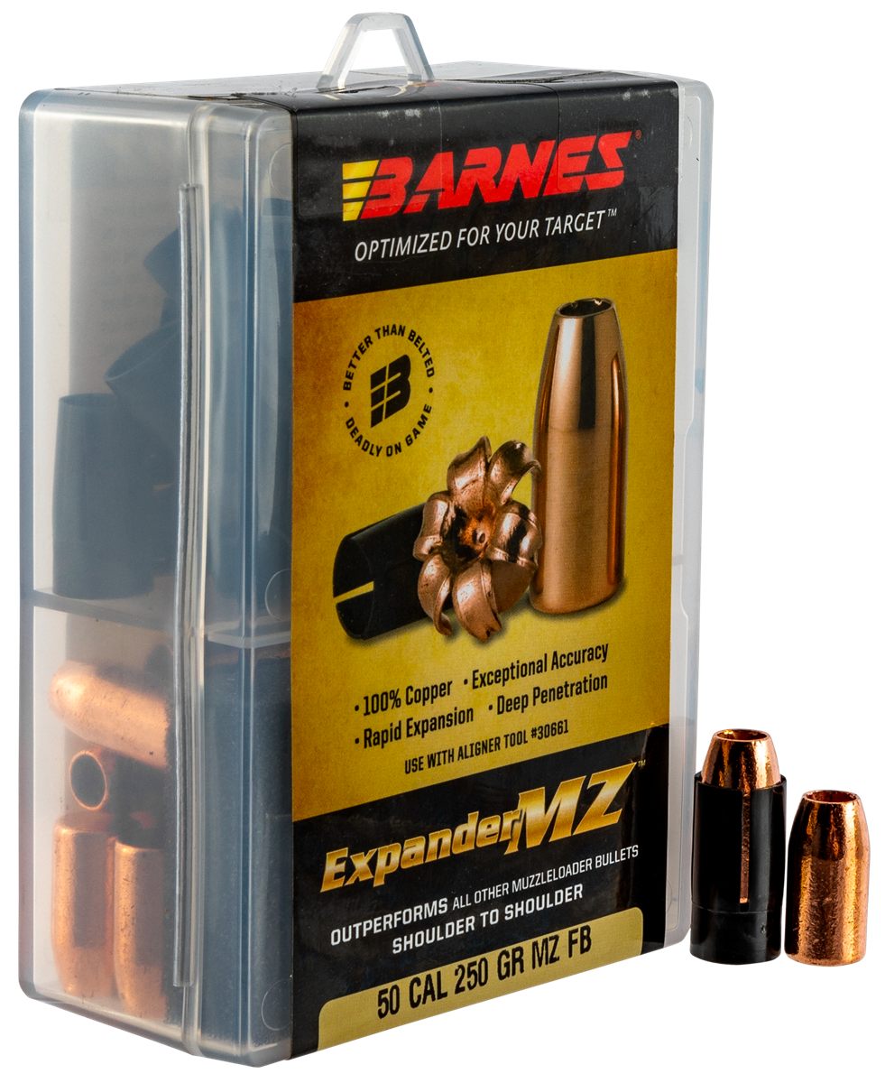 Barnes Bullets 30577 Expander MZ Muzzleloader 50 Hollow Point 250gr 24rd/Bo