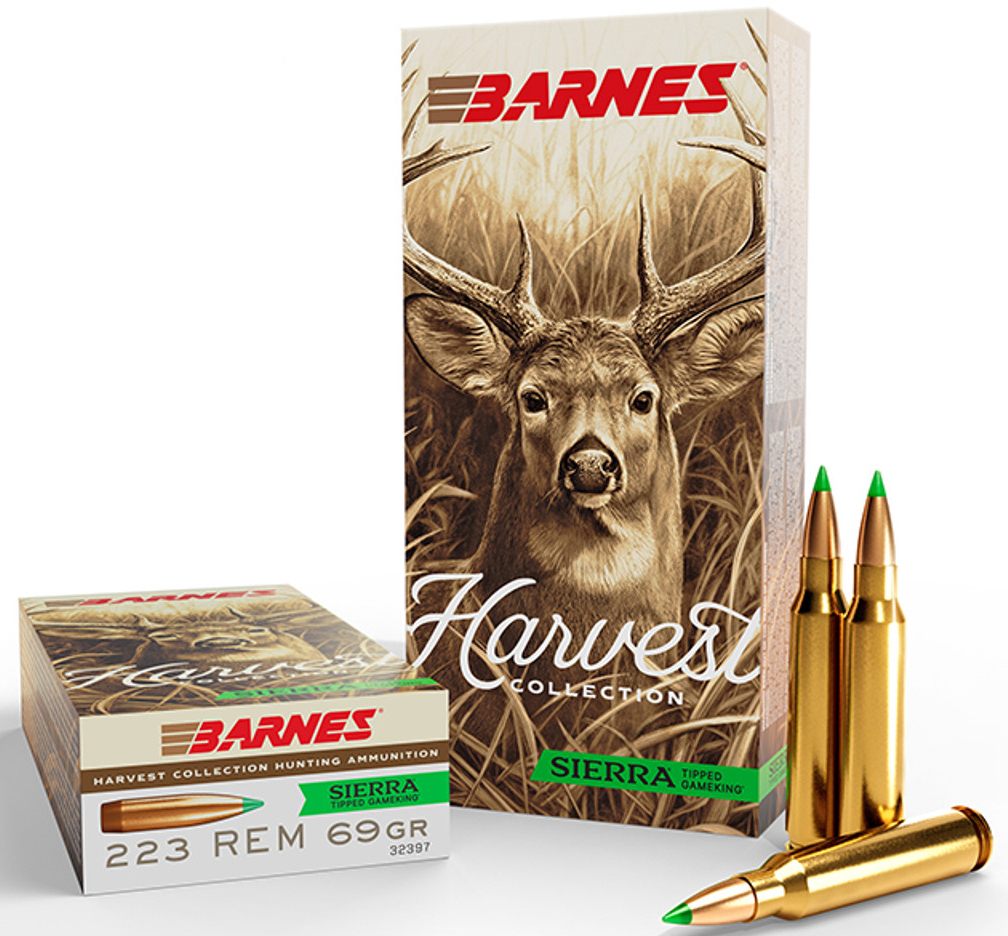 Barnes Bullets 32397 Harvest 223 Rem 69gr Sierra Tipped GameKing 20 Per Box view 2