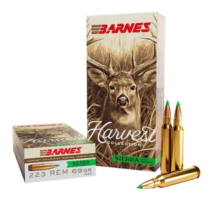 Barnes Bullets 32397 Harvest 223 Rem 69gr Sierra Tipped GameKing 20 Per Box view 4