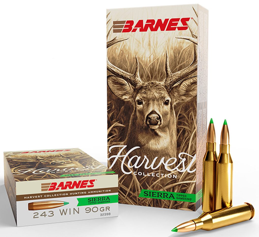 Barnes Bullets 32398 Harvest 243 Win 90gr Sierra Tipped GameKing 20 Per Box view 2