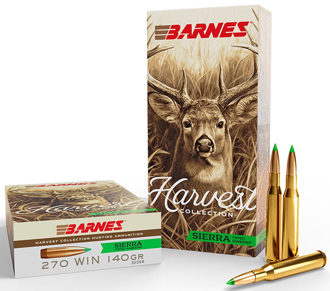 Barnes Bullets 32399 Harvest 270 Win 140gr Sierra Tipped GameKing 20 Per Bo view 2