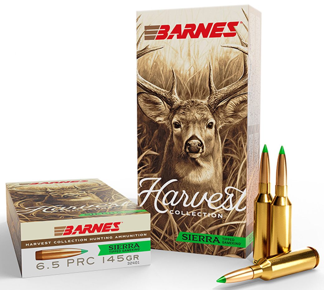 Barnes Bullets 32401 Harvest 6.5PRC 145gr Sierra Tipped GameKing 20 Per Box view 2