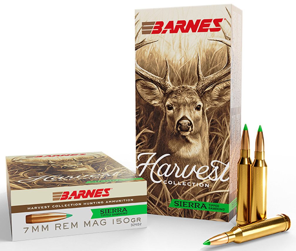 Barnes Bullets 32402 Harvest 7mmRemMag 150gr Sierra Tipped GameKing 20 Per view 2