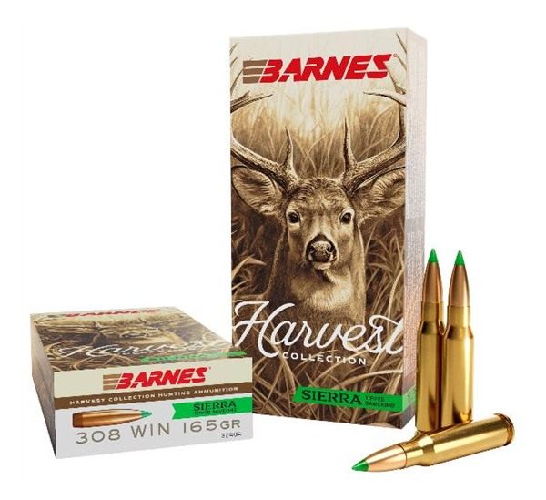 Barnes Bullets 32404 Harvest 308 Win 165gr Sierra Tipped GameKing 20 Per Bo view 4