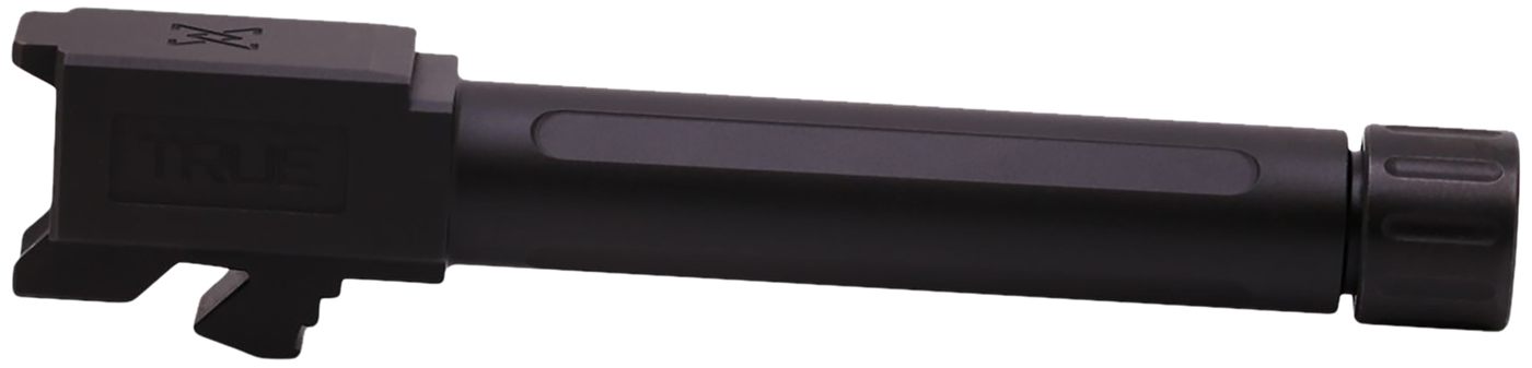 True Precision TPG19BXTBL Glock 9mm Luger 4.50in Threaded Black Nitride Sta