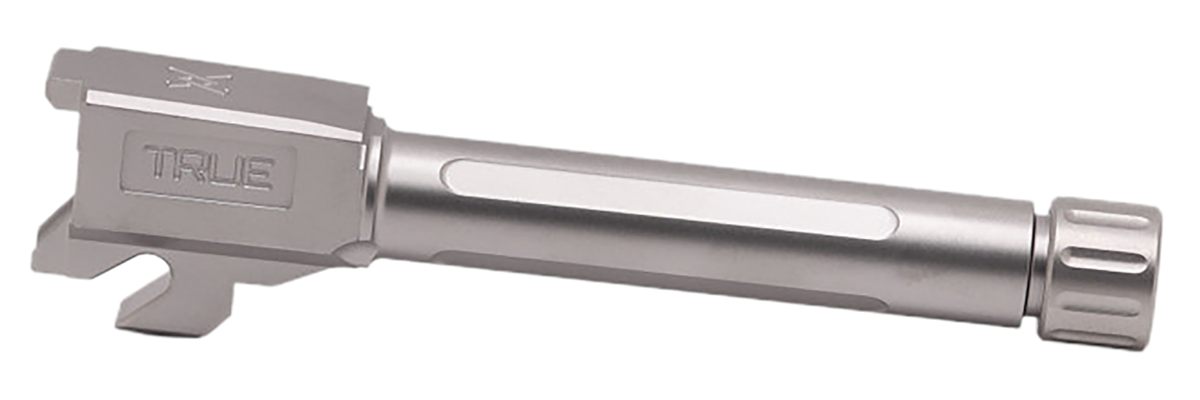 True Precision TPP32CBXT Sig 9mm Luger 3.90in Threaded Satin Stainless Stee