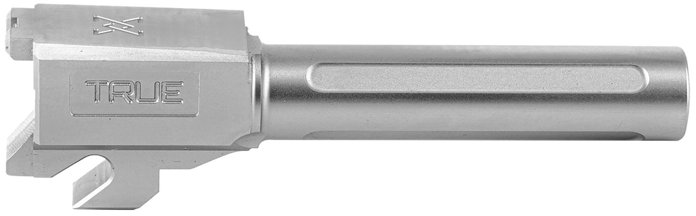 True Precision TPP32CBX Sig 9mm Luger 3.90in Fluted Satin Stainless Steel