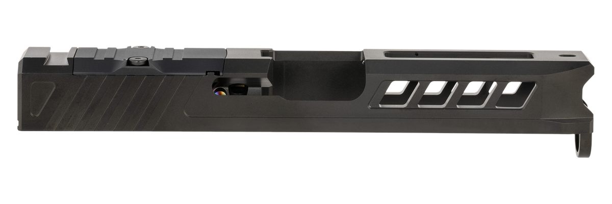 True Precision TPG19SBCRMR Axiom Optic Cut Slide Fits Glock 19 Gen1-3 Black