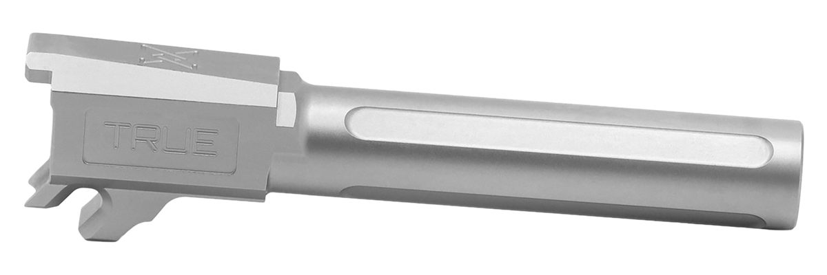 True Precision TPP365XLBX Sig 9mm Luger 3.70in Fluted Satin Stainless Steel