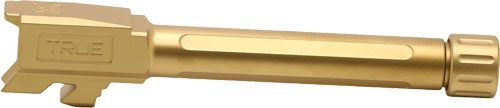 TRUE PRECISION FOR GLOCK 48 BARREL THREADED GOLD TIN view 2