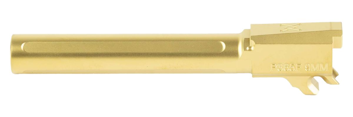 True Precision TPP365FBXG Sig 9mm Luger 4.30in Gold TiN Stainless Steel, Fi