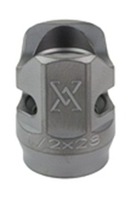 True Precision Cobra Comp 1/2X28 BLK DLC view 2