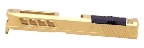TRUE PRECISION RUGER RXM SLIDE W/RMR CUT GOLD TIN