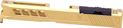TRUE PRECISION RUGER RXM SLIDE W/RMR CUT GOLD TIN view 2