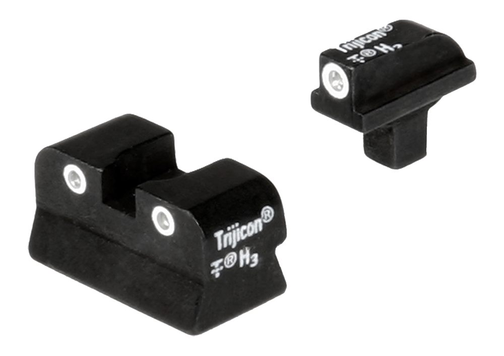 Trijicon 3 Dot Front And Rear Night Sight Set for Colt Government with .125