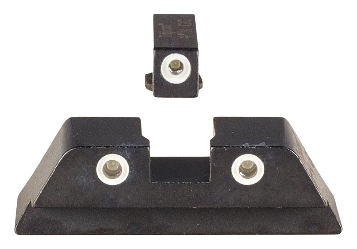 Trijicon GL04 Bright Tough Night Sight Set for Glock Pistols