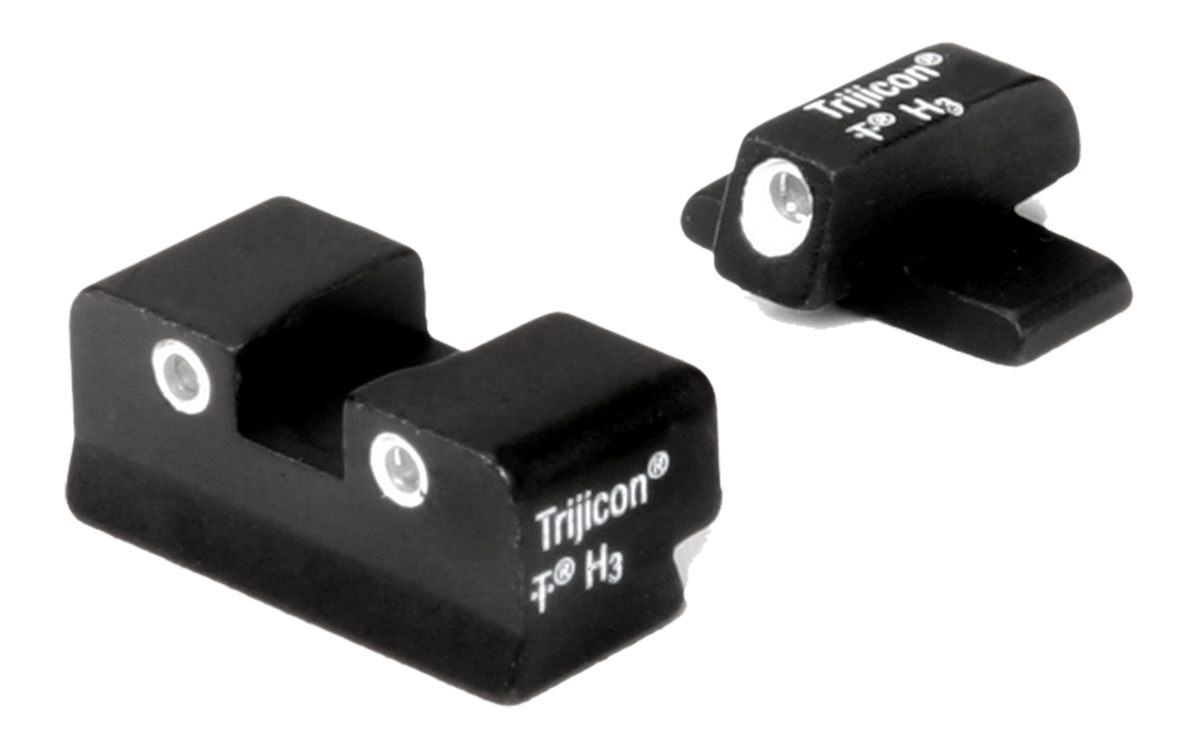 Trijicon 3 Dot Front And Rear Night Sight Set for Springfield