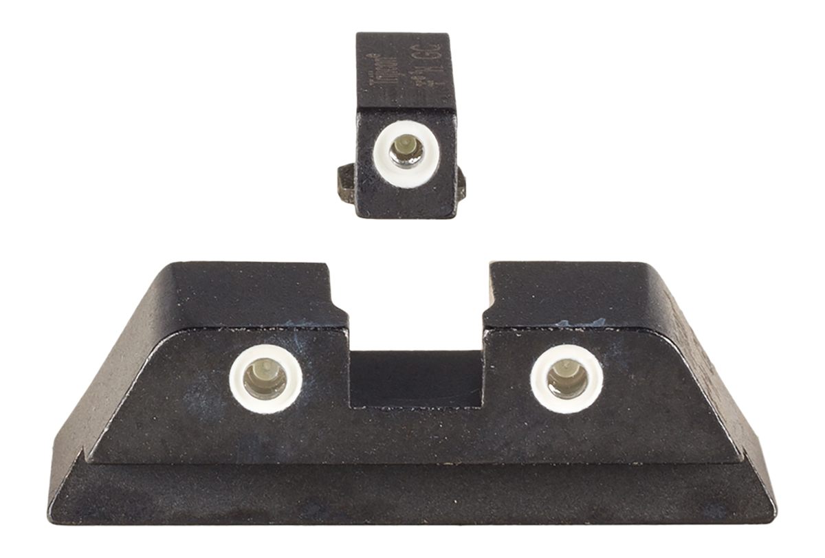 Trijicon 600179 Bright Tough Night Sight Set AR-15/M16 Platform Orange Rear