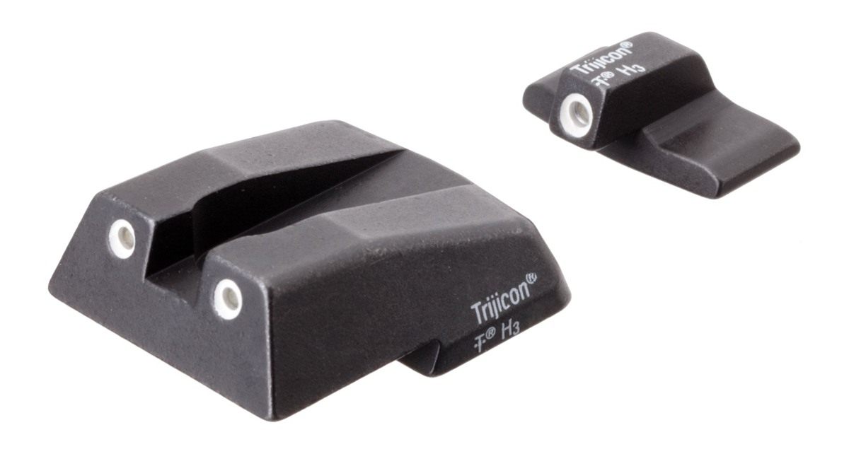 Trijicon 3-Dot Front and Rear Night Sight Set for H K .45 C/P30
