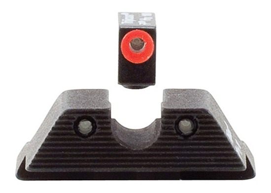 Trijicon 600538 HD Night Sights Green/Tritium Orange Outline Front Tritium