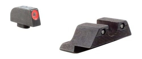 Trijicon 600538 HD Night Sights Green/Tritium Orange Outline Front Tritium view 2