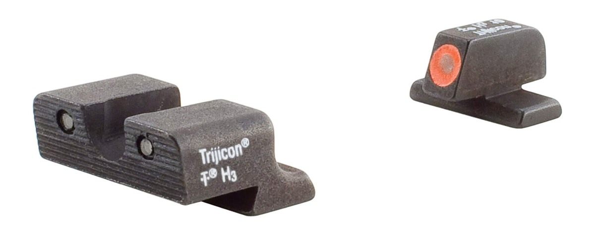 Trijicon Springfield XD-Series HD Night Sight Set, Orange Front, Outline (S