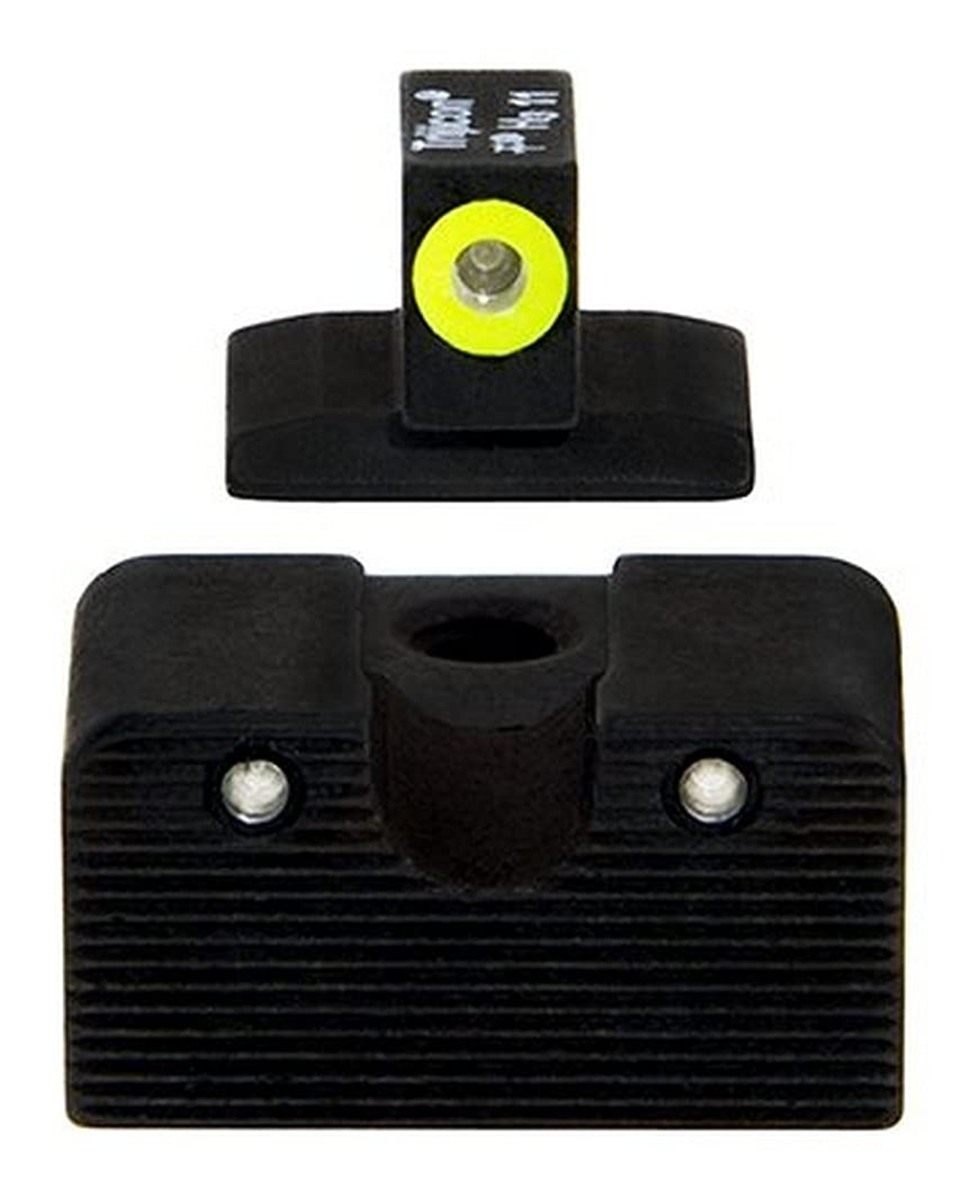 Trijicon CA128Y Novak HD Night Sight Set, Low Mount Dovetail Cut, Yellow Fr