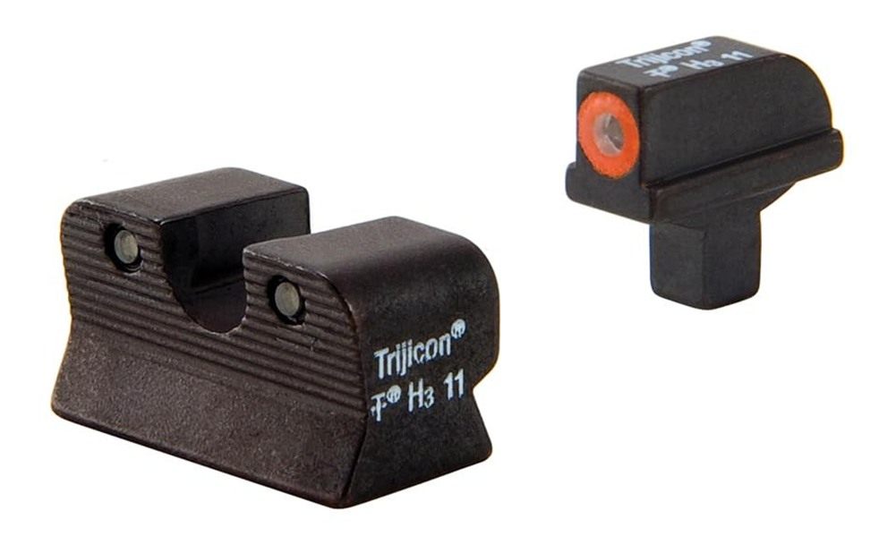 Trijicon HD Front Outline Night Sight Set for Colt 1911 Cut, Orange