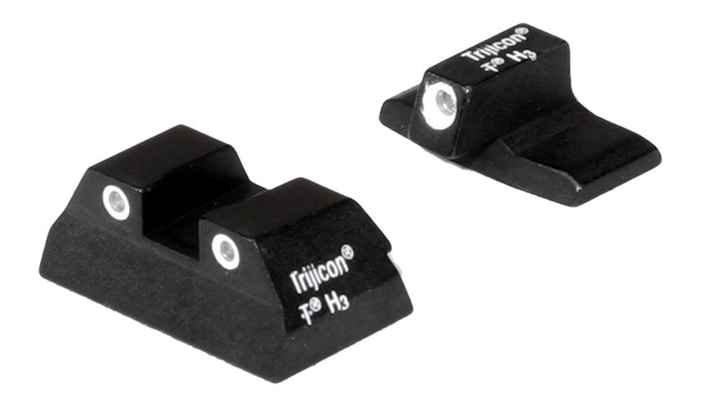 Trijicon H K P2000 HD Front Outline Night Sight Set, Yellow view 2