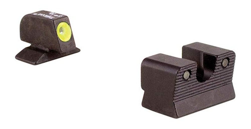 Trijicon Beretta 92/96A1 HD Yellow Front Outline Night Sight Set