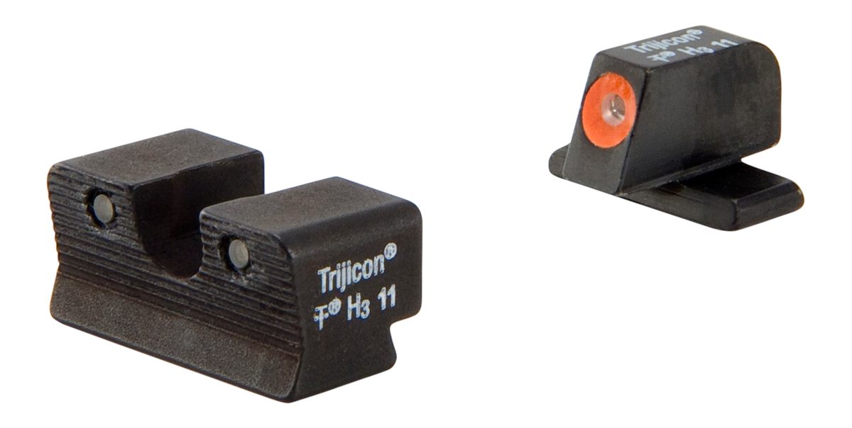 Trijicon Springfield XDS HD Night Sight Set, Orange Front Outline