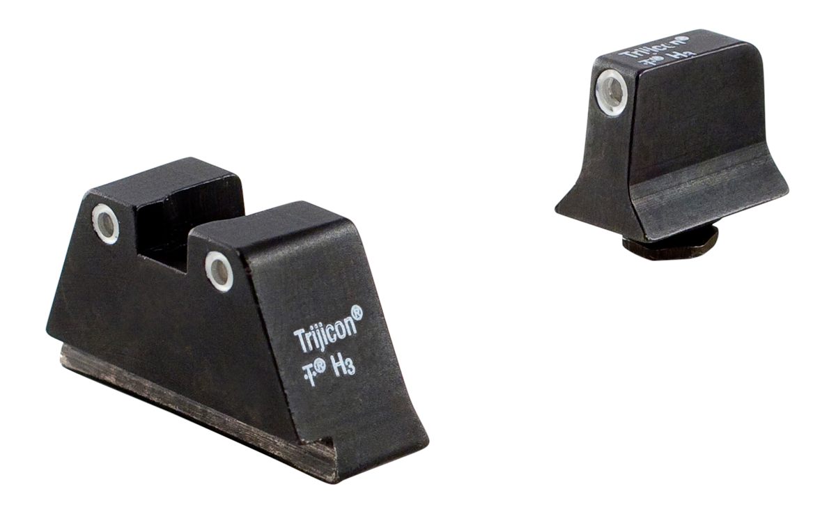 Trijicon GL204-C-600689 Bright Tough Night Sight Suppressor Set, Glock 20/2