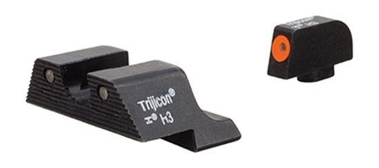 Trijicon GL604-C-600841 Night Sight,HD XR Orange Front Outline view 2