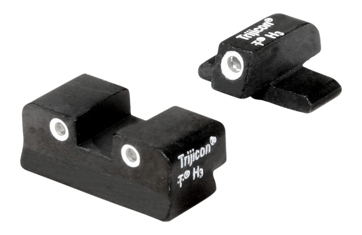 Trijicon FN04-C-600988 Fnh Bright Tough 3 Dot Night Sight Set, FN509, White
