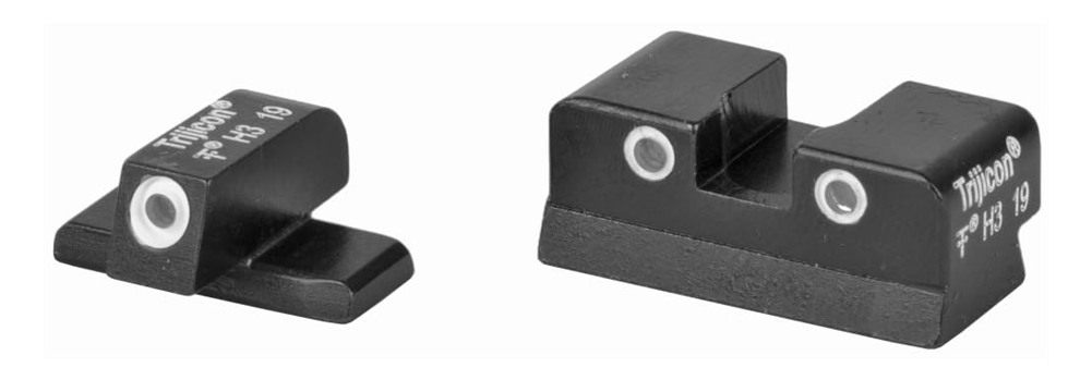 Trijicon FN04-C-600988 Fnh Bright Tough 3 Dot Night Sight Set, FN509, White view 2