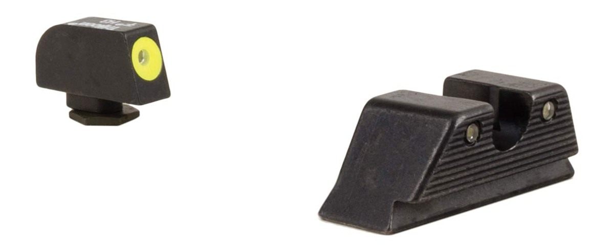 Trijicon HD Night Sight MOS Fit Rear Yellow Front