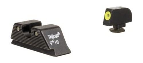 Trijicon HD XR Night Sight Set, MOS Fit Rear, Glock 17, 17L, 19, 22, 23, 24 view 2