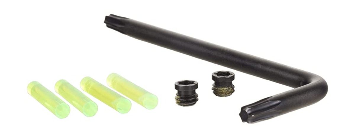 Trijicon DI Night Sight Green Fiber Black Retainer Replacement Kit view 2